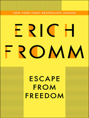 cover image of Escape from Freedom